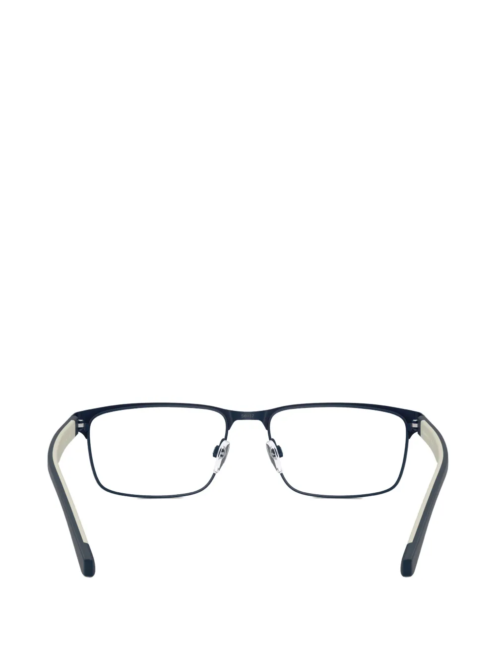 Emporio Armani Bril met vierkant montuur Blauw