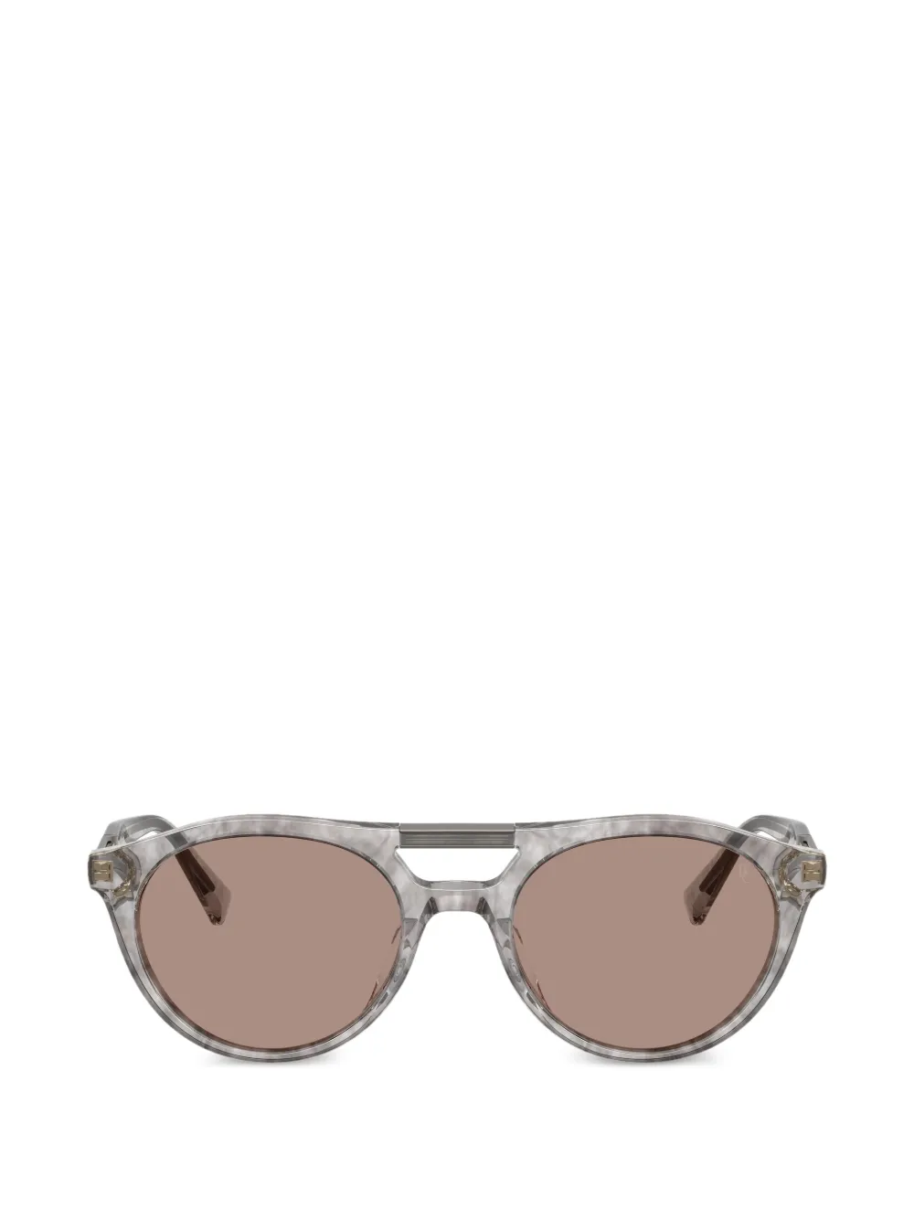 Brunello Cucinelli round-frame sunglasses - Grigio