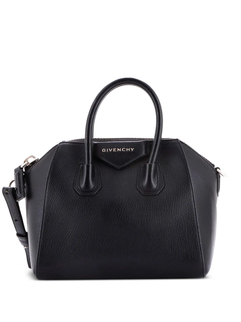 Givenchy Pre-Owned Antigona Bag Leather Mini crossbody bag - Nero
