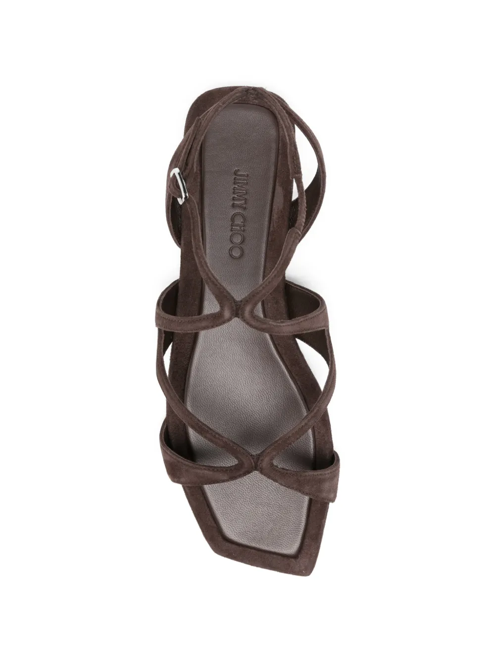 Jimmy Choo Ayla sandalen met bandjes Bruin