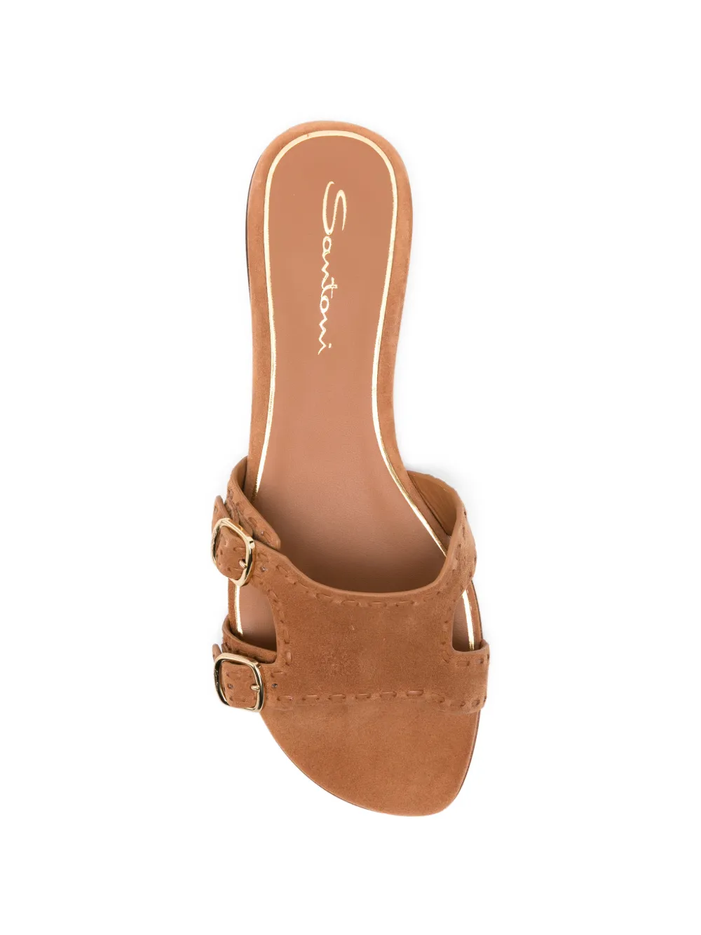 Santoni buckle detail sandals Bruin