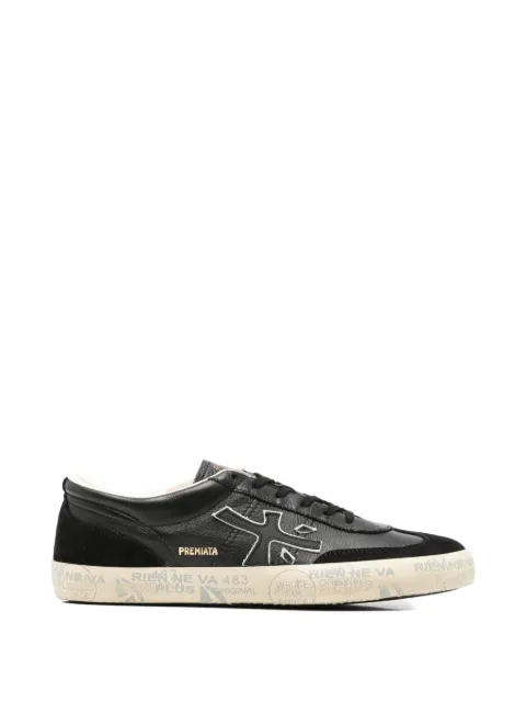 Premiata David logo-patch sneakers