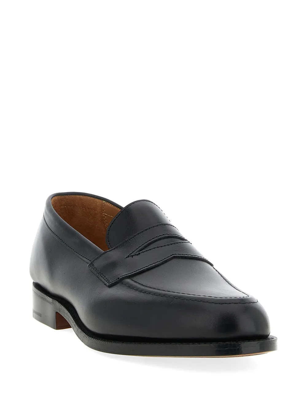 Tricker's Harvard penny loafers Zwart