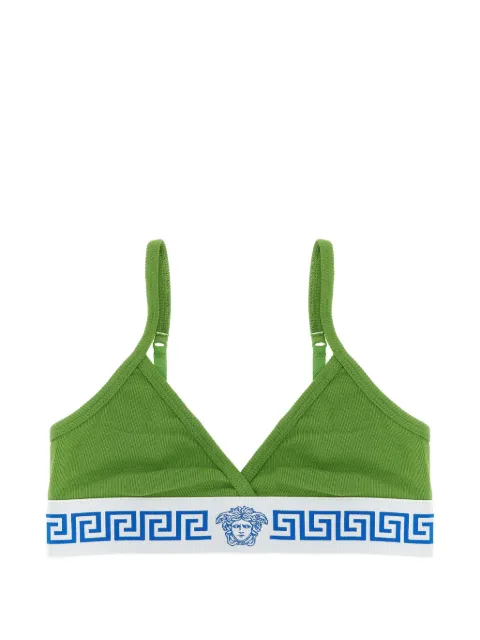 Versace Medusa ribbed bra