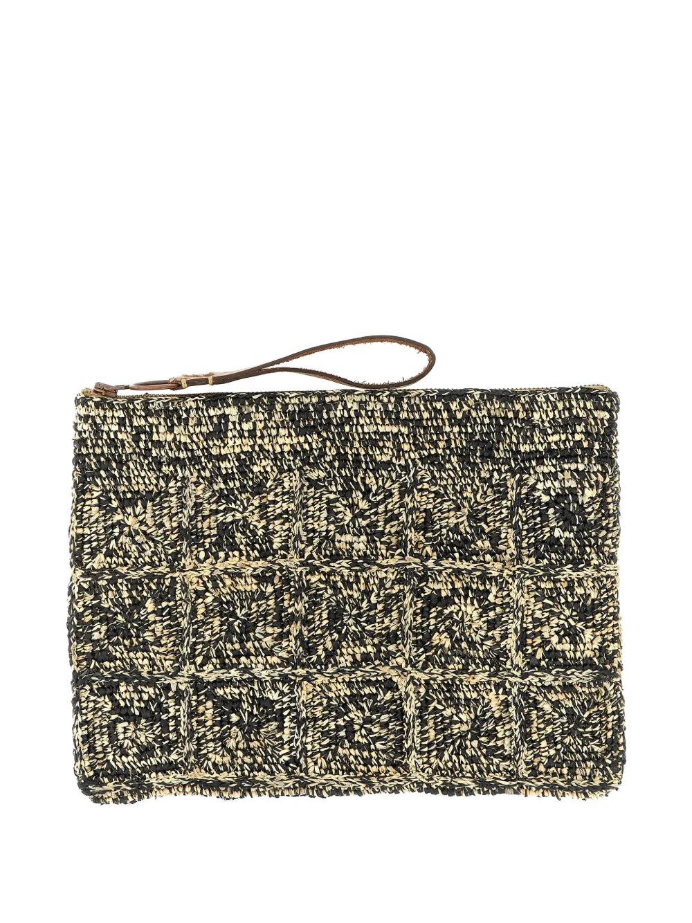 IBELIV Tanala two-tone clutch bag - Nero