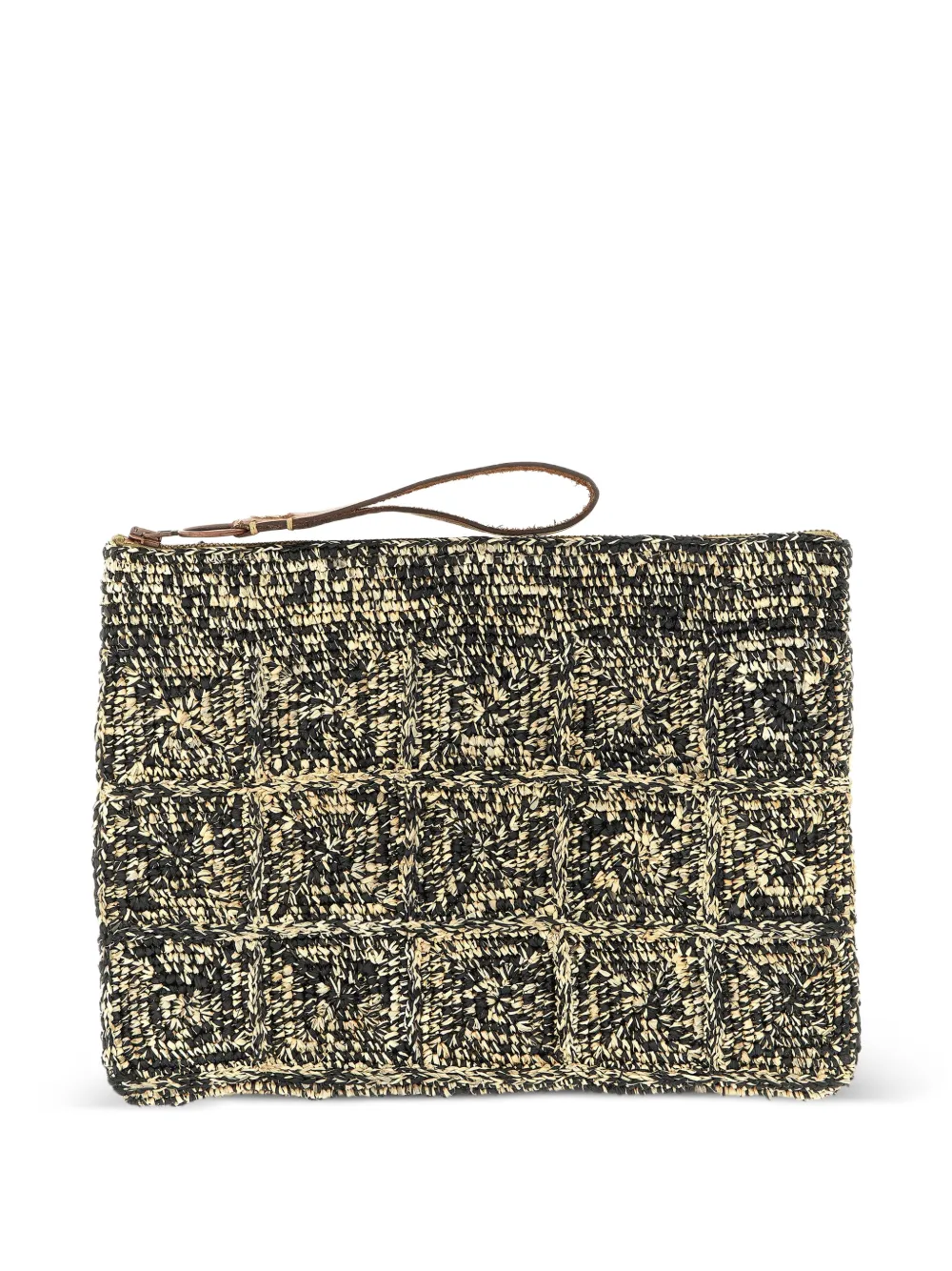 IBELIV Tanala two-tone clutch bag - Nero