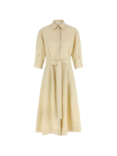 P.A.R.O.S.H. knotted belt shirt dress