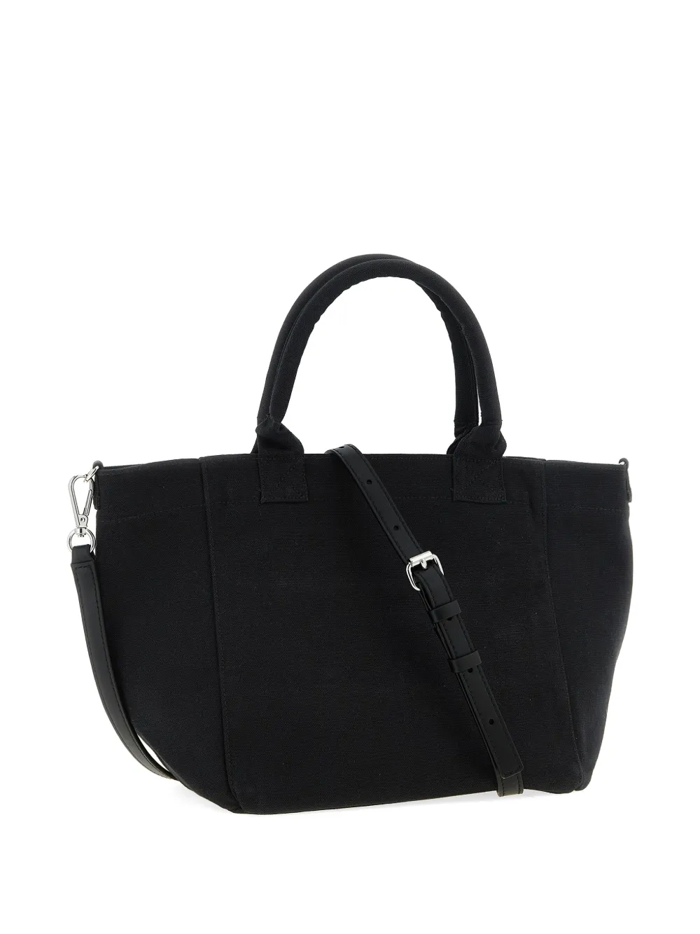  Ganni Small Logo-print Tote Bag - Black 