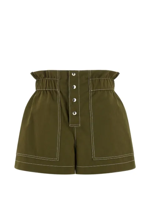 Marni contrast-stitching shorts