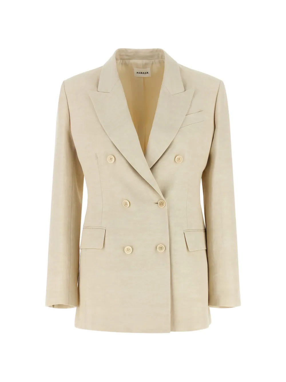 P.A.R.O.S.H. Raisa double-breasted blazer - Toni neutri
