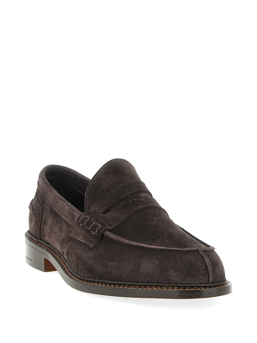 Tricker's Adam suede loafers Bruin