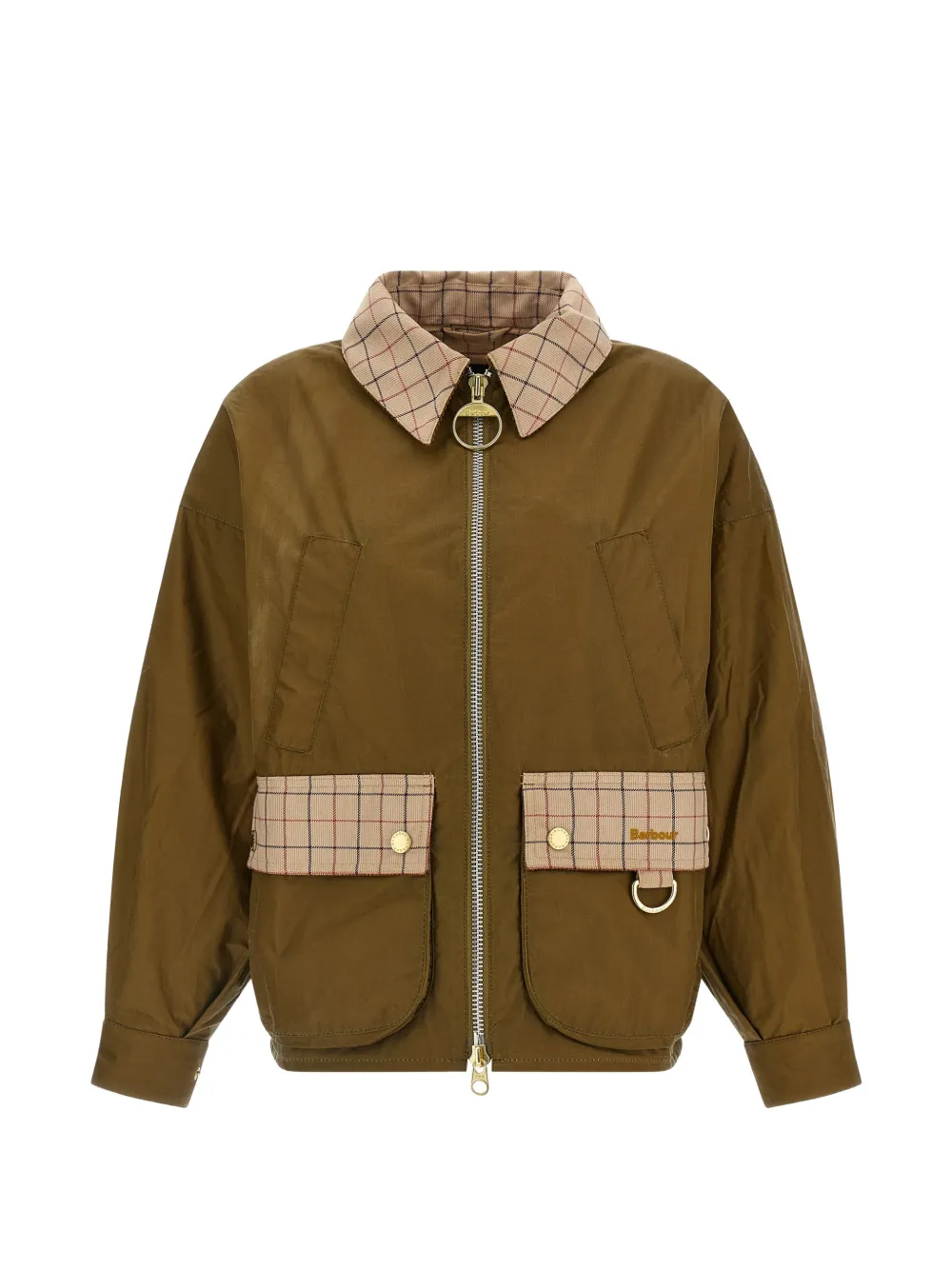 Barbour Launton check-print jacket - Verde