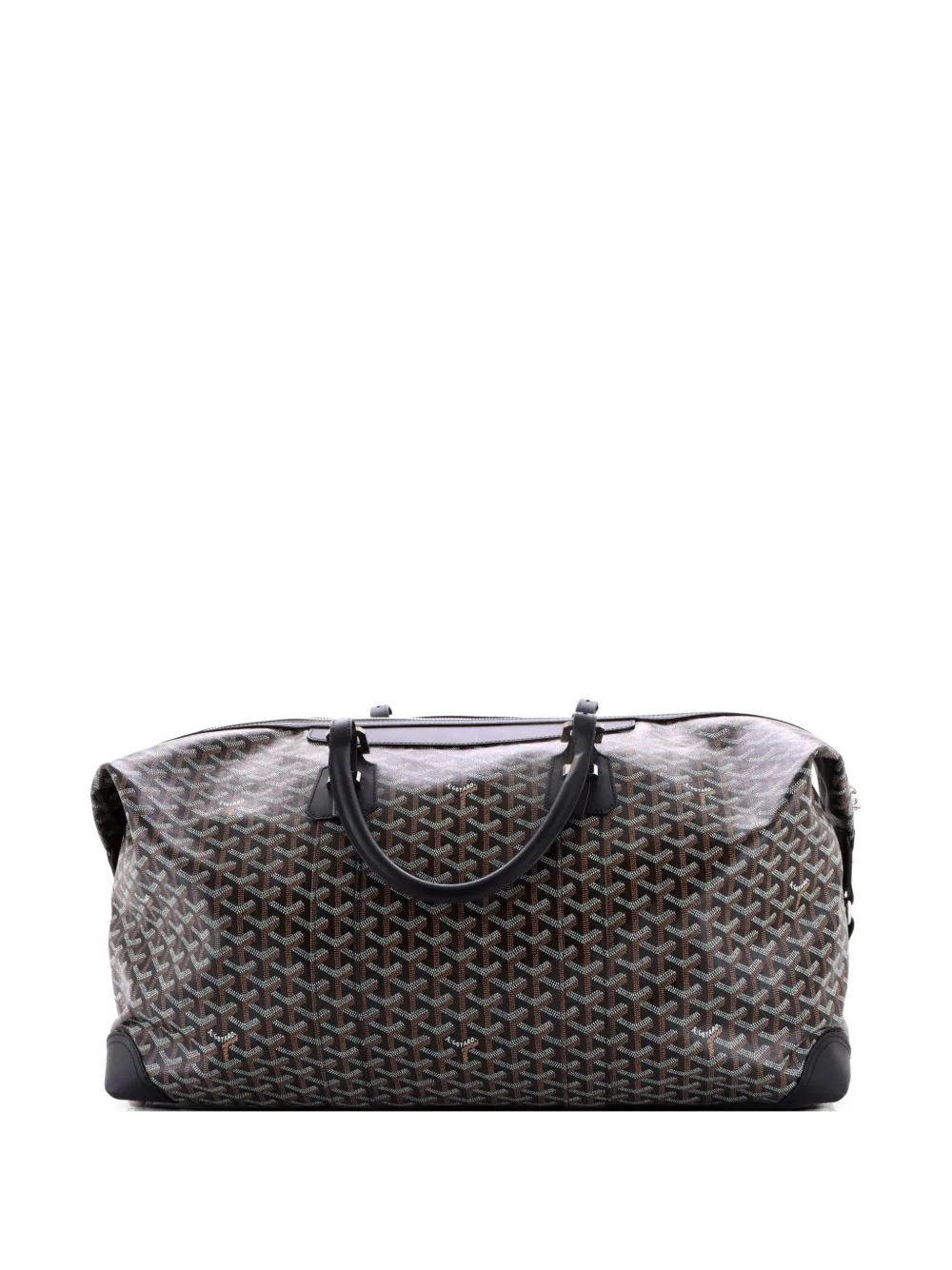 Goyard Pre-Owned Boeing Coated Canvas 55 travel bag - Nero