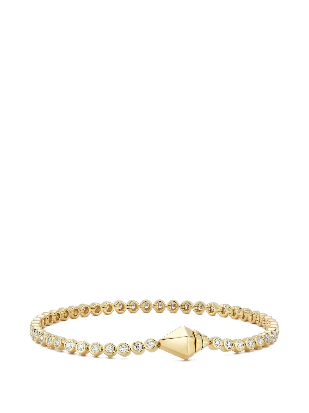 Walters Faith bezel diamond tennis bracelet - Oro