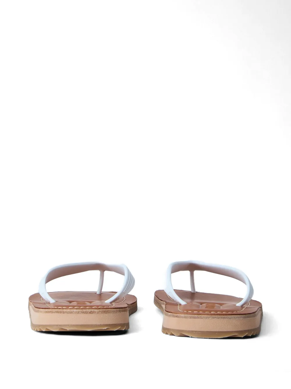 Miu Teenslippers met textuur Wit