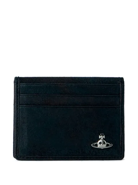 Vivienne Westwood logo leather cardholder