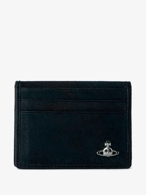 Vivienne Westwood logo leather cardholder
