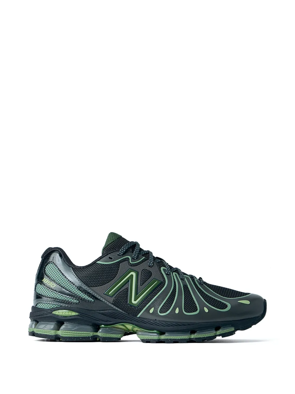New Balance mesh overlays sneakers - Nero
