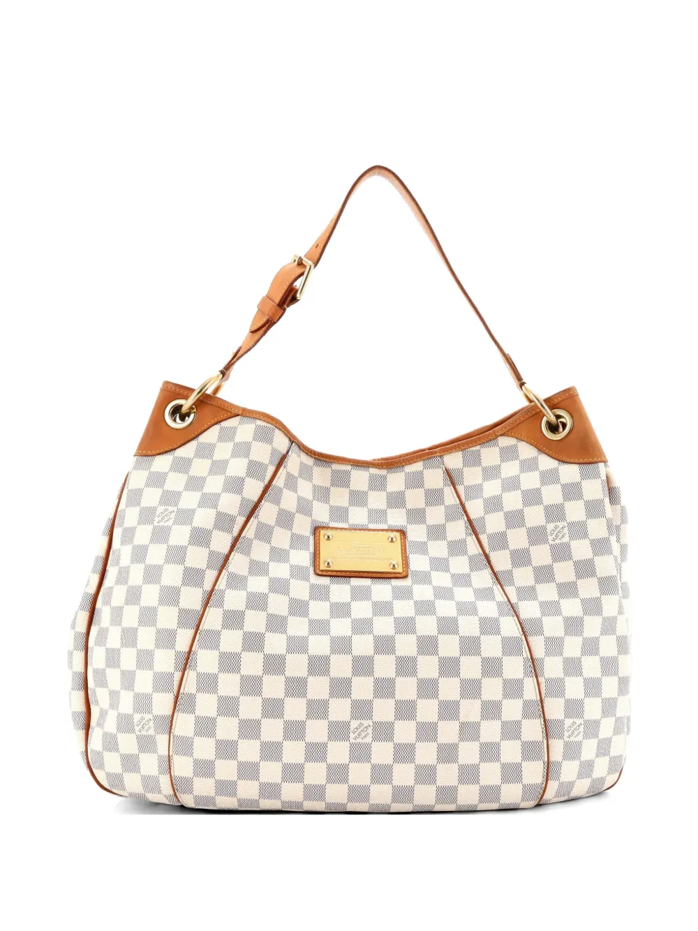 Louis Vuitton Pre-Owned Galliera Handbag Damier GM hobo bag - White