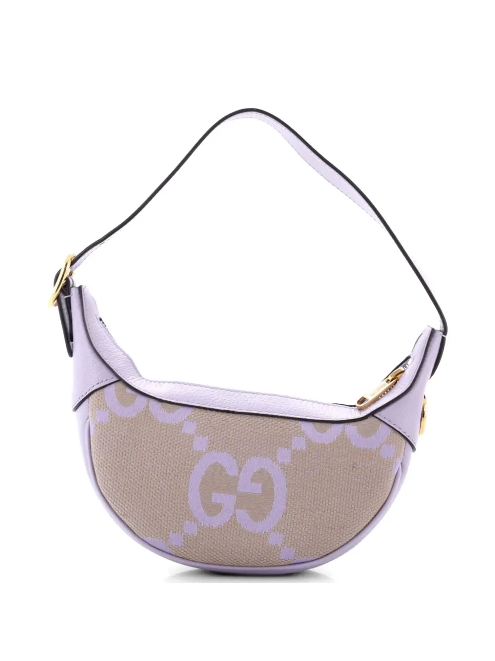 Ophidia Half Moon Bag Jumbo Gg Canvas Mini Hobo Bag