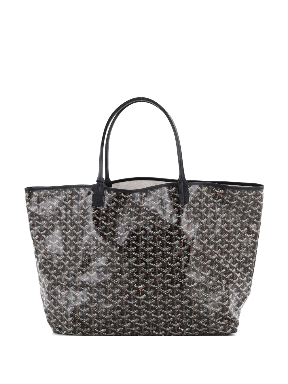 Goyard Pre-Owned Saint Louis Coated Canvas GM tote bag - Nero