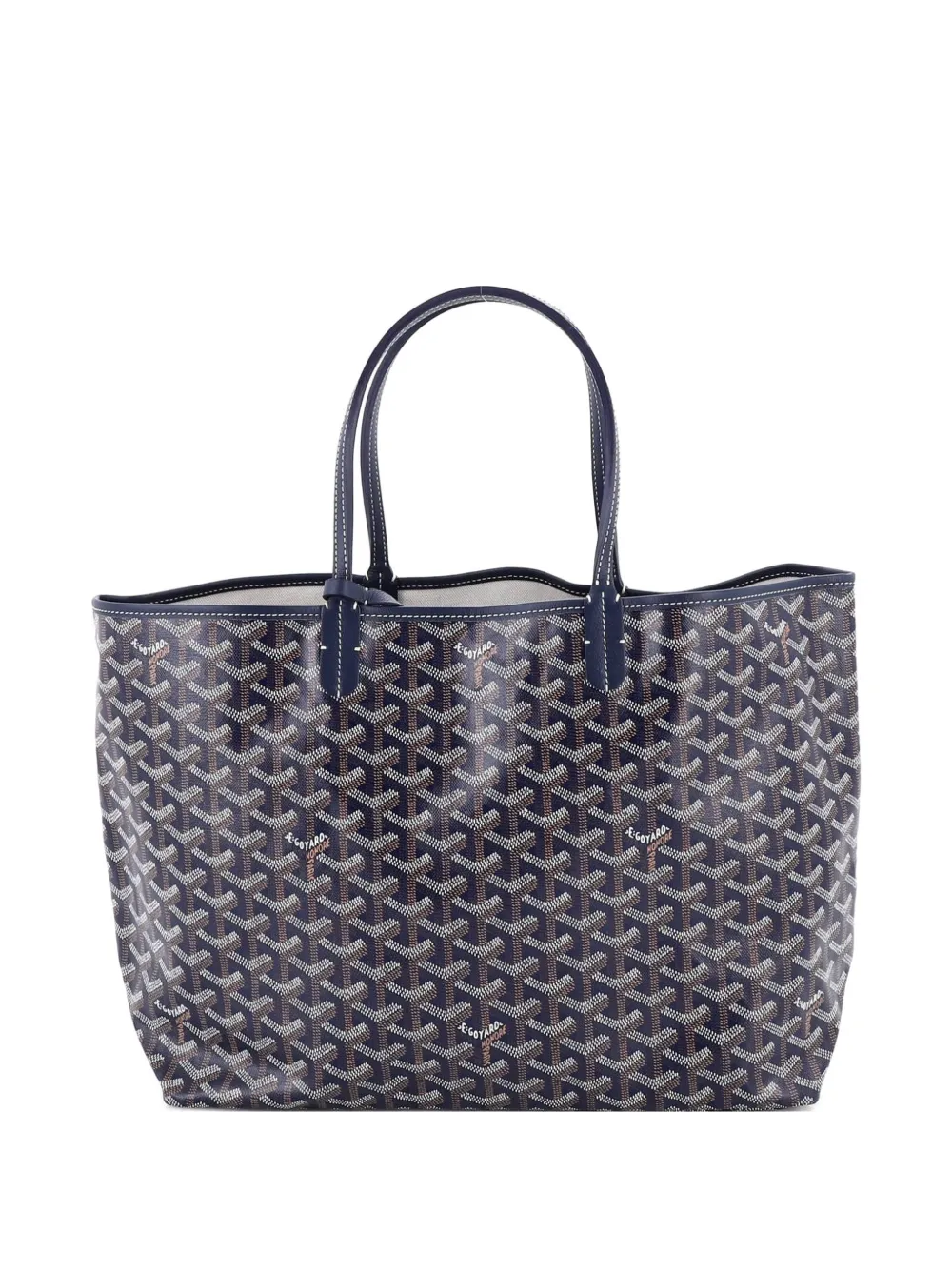Goyard Pre-Owned Saint Louis Coated Canvas PM tote bag - Blu