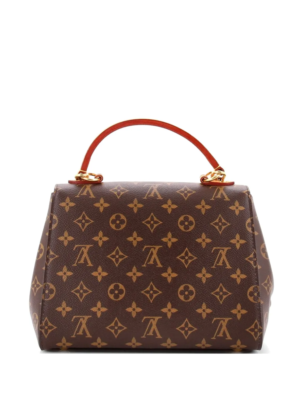 Cluny Top Handle Bag Monogram Canvas Bb Satchel