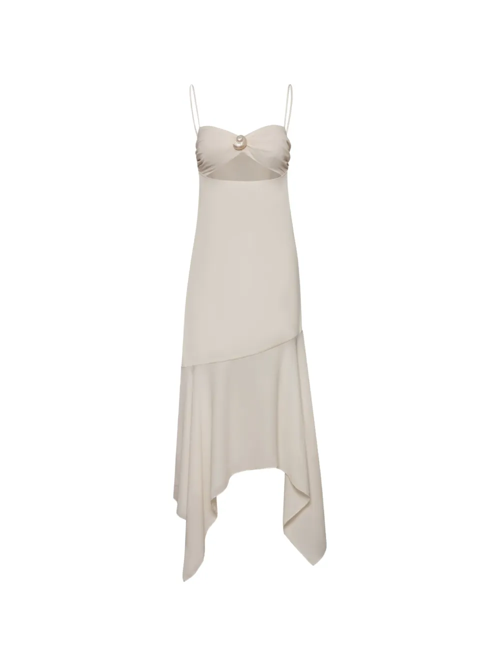 Baobab Josefina Maxikleid mit Cut-Out - Nude