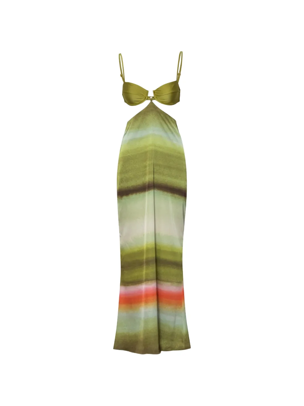 Baobab Abito Kalina con cut-out - Verde