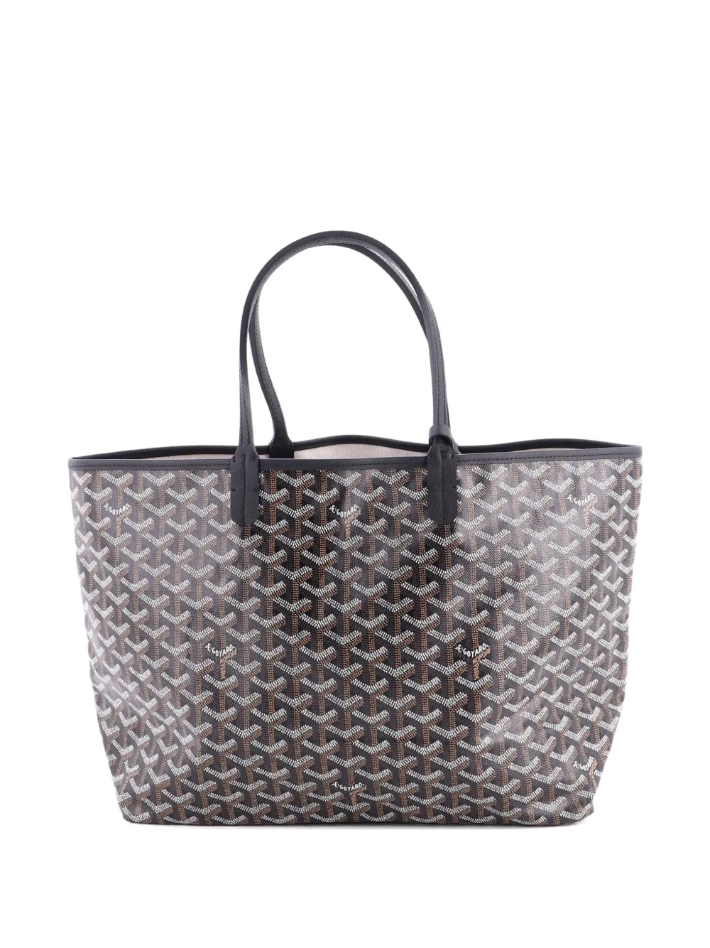Goyard Pre-Owned Saint Louis Coated Canvas PM tote bag - Nero