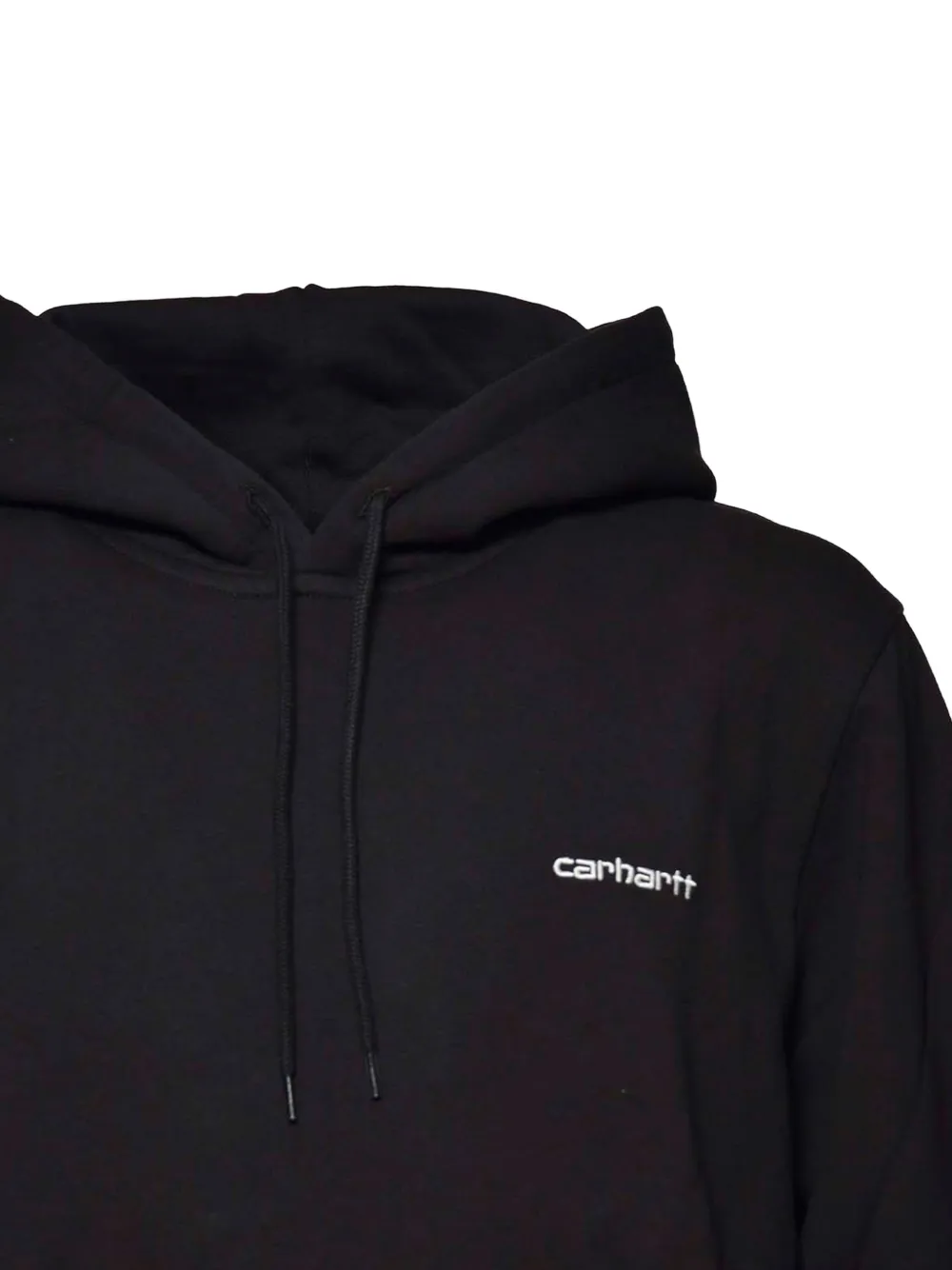Carhartt WIP Hoodie met borduurwerk en lange mouwen Zwart