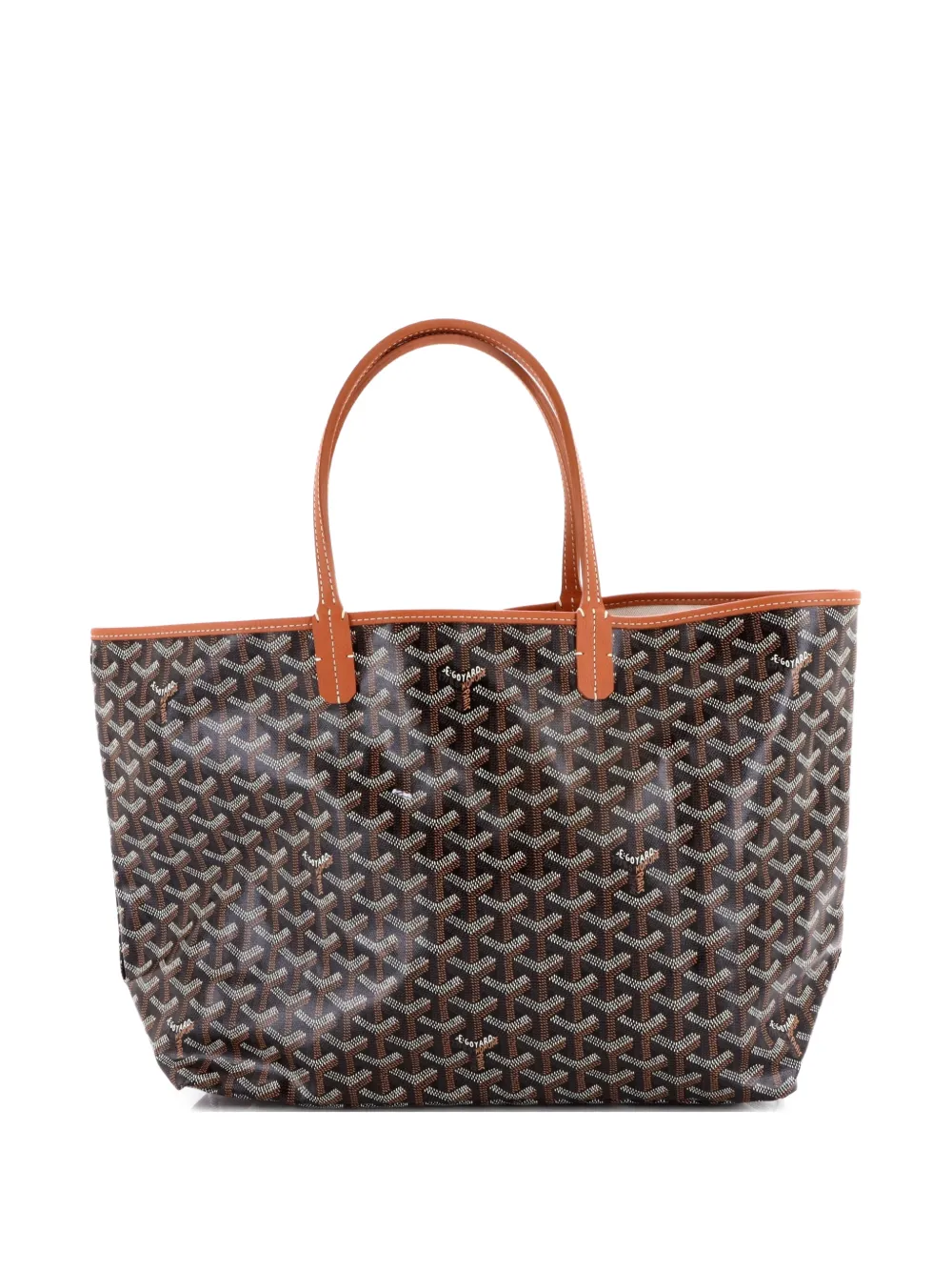 Goyard Pre-Owned Saint Louis Coated Canvas PM tote bag - Marrone