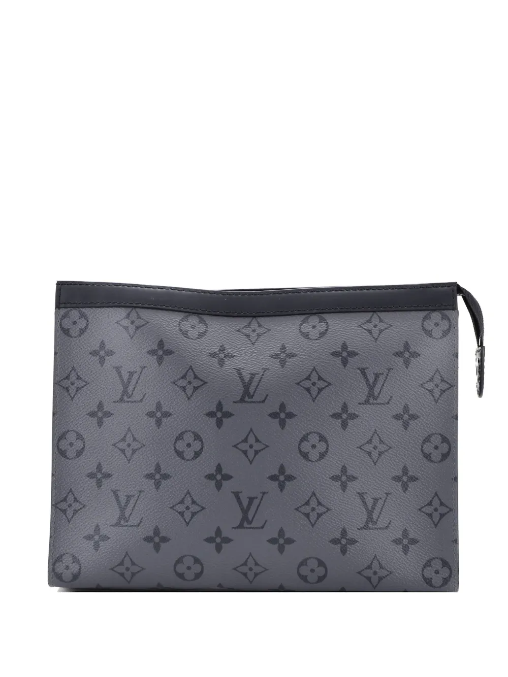 Louis Vuitton Pre-Owned Pochette Voyage Reverse Monogram Eclipse Canvas MM clutch bag - Nero