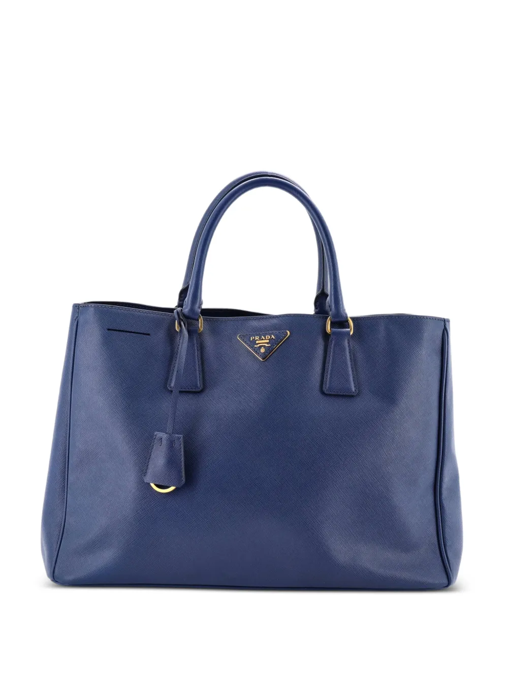 Prada Pre-Owned Lux Open Saffiano Leather Large tote bag - Blu
