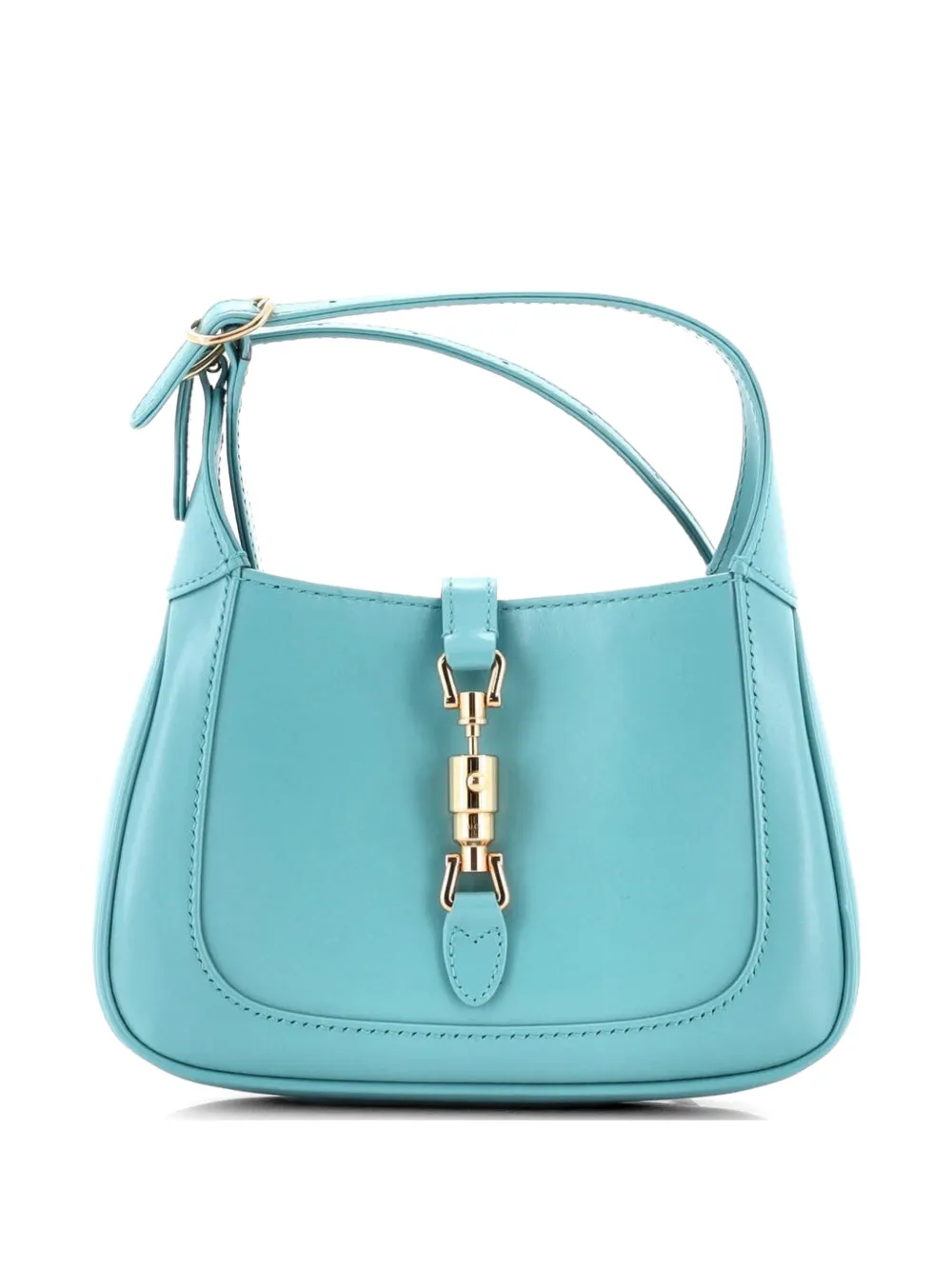 Gucci Pre-Owned Jackie 1961 Leather Mini hobo bag - Blu