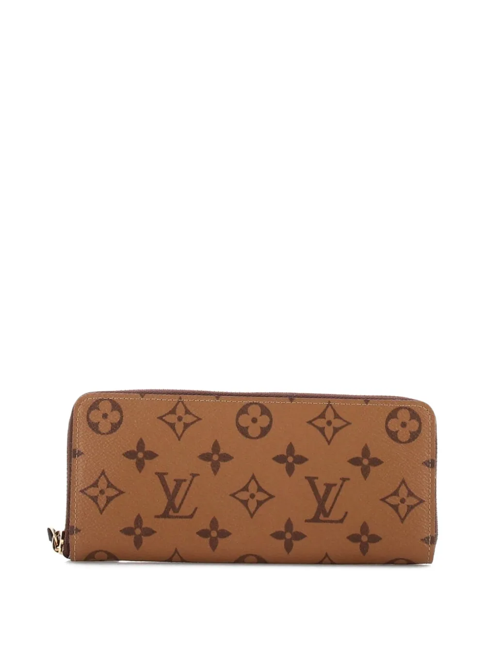 Louis Vuitton Pre-Owned Clemence Wallet Reverse Monogram Canvas small wallets - Braun