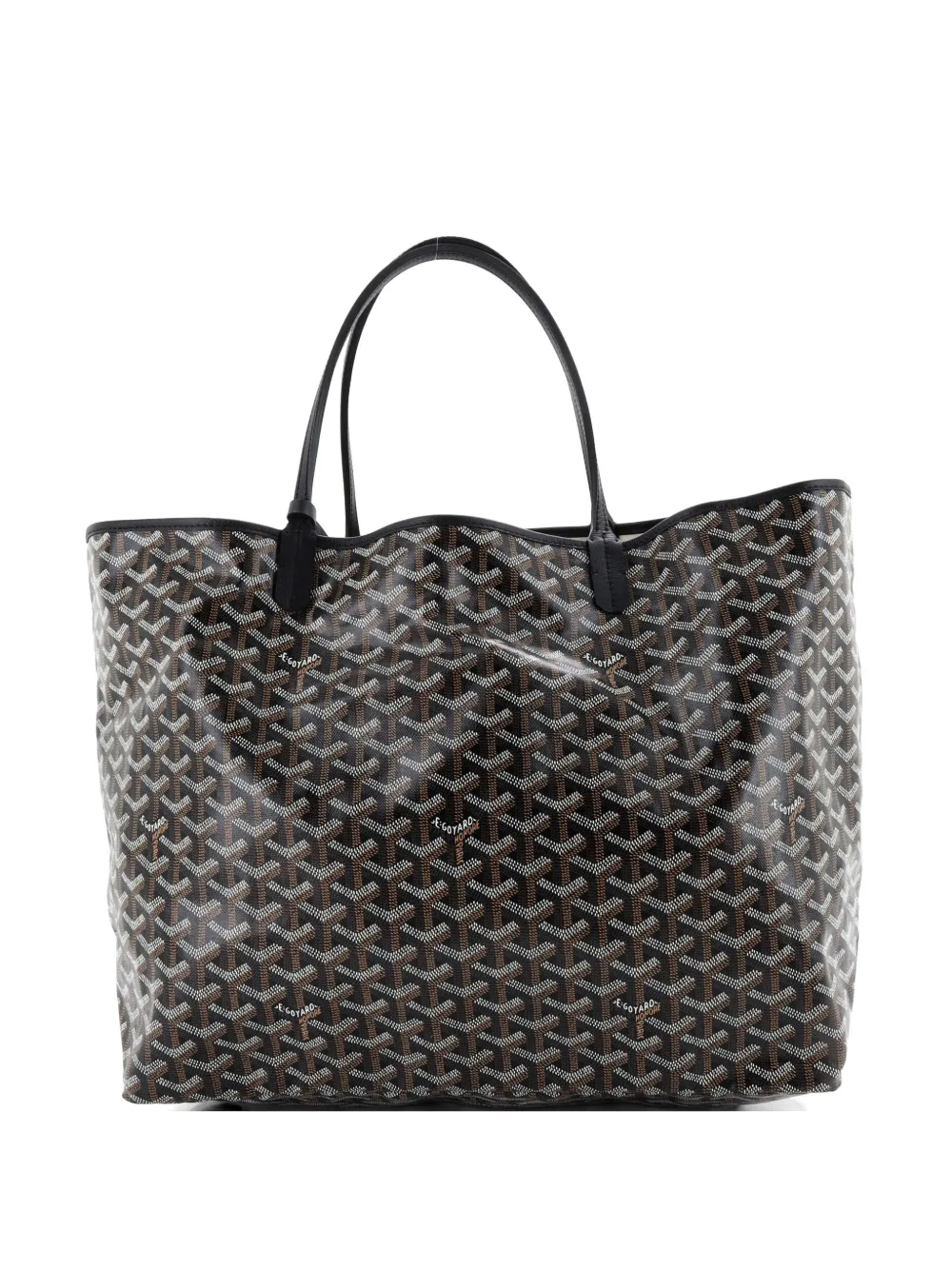 Goyard Pre-Owned Saint Louis Coated Canvas GM tote bag - Nero