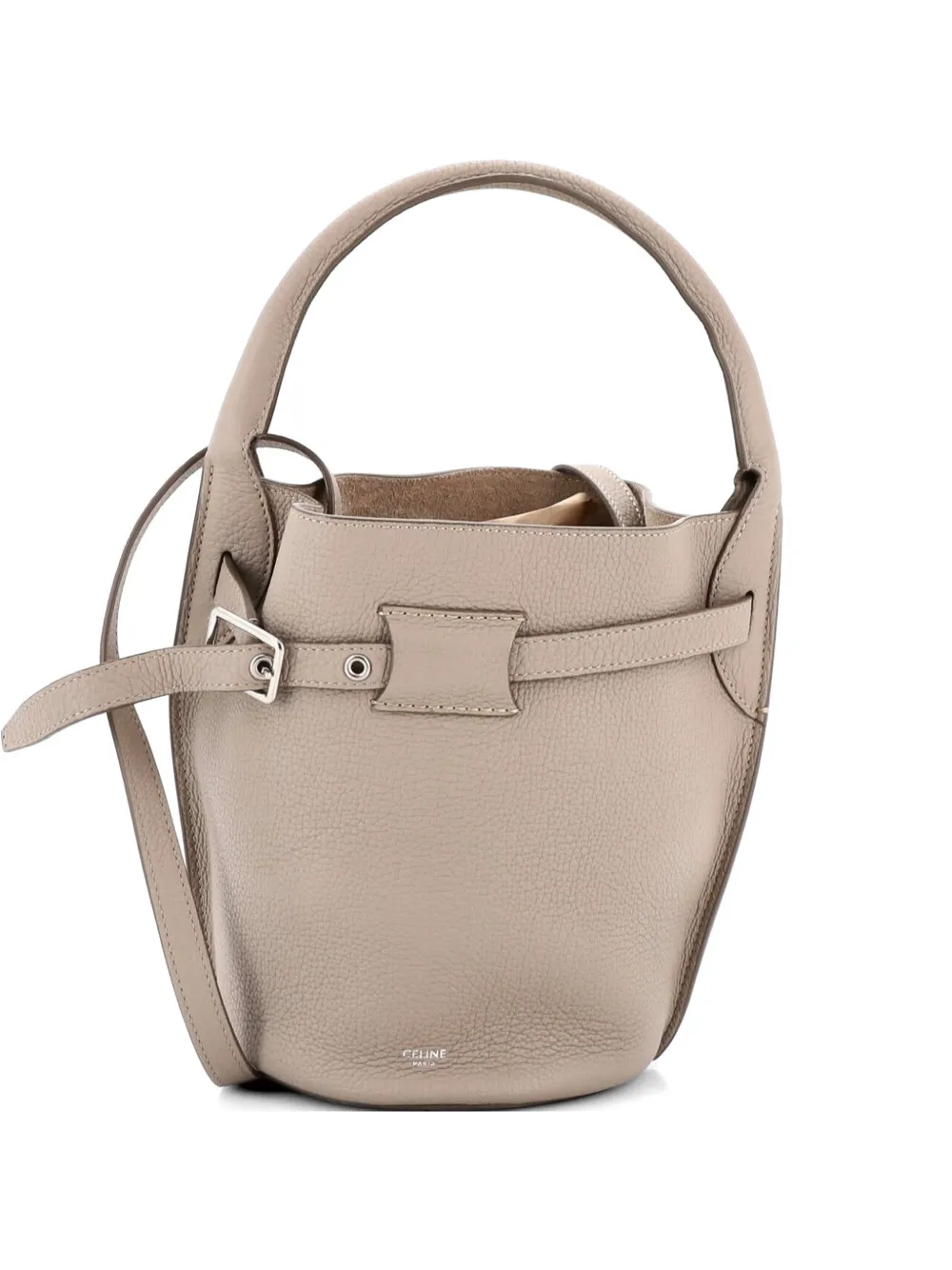 Celine Pre-Owned Big Bag Leather Nano bucket bag - Toni neutri