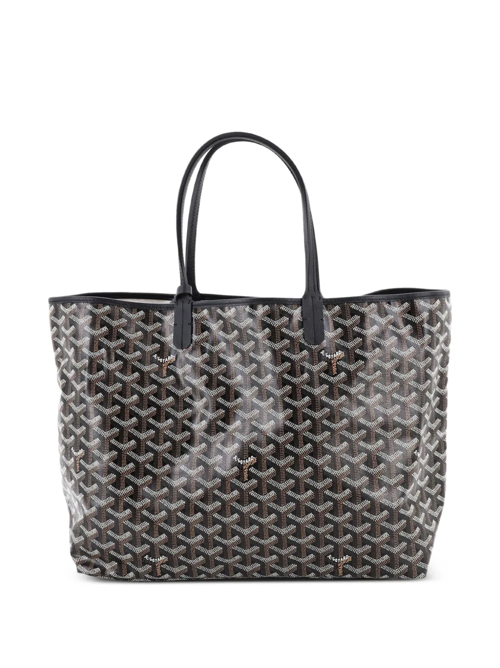 Goyard Pre-Owned Saint Louis Coated Canvas PM tote bag - Nero