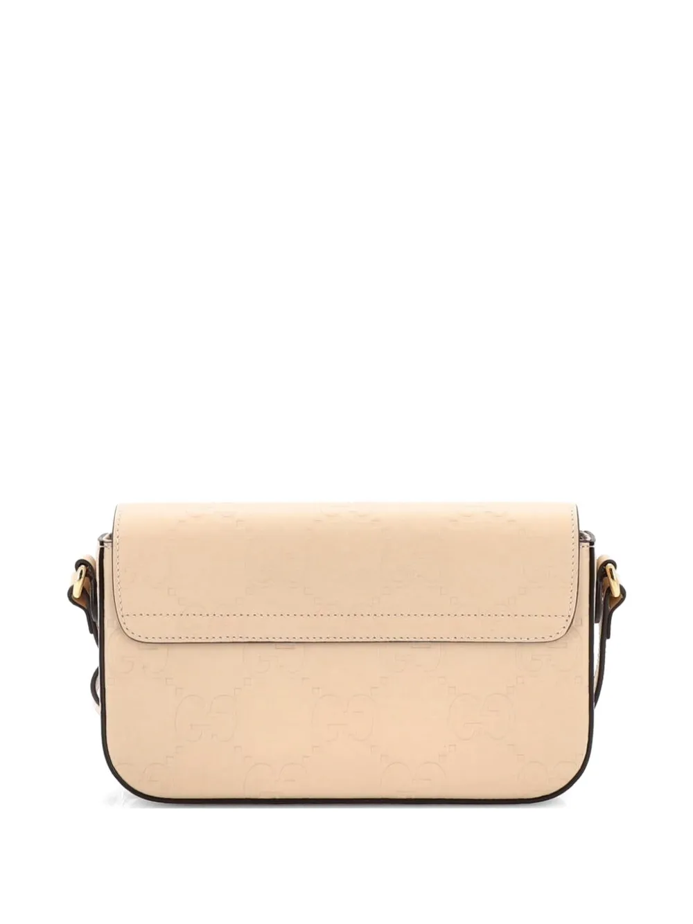 Envelope Flap Jumbo Gg Embossed Leather Super Mini Crossbody Bag