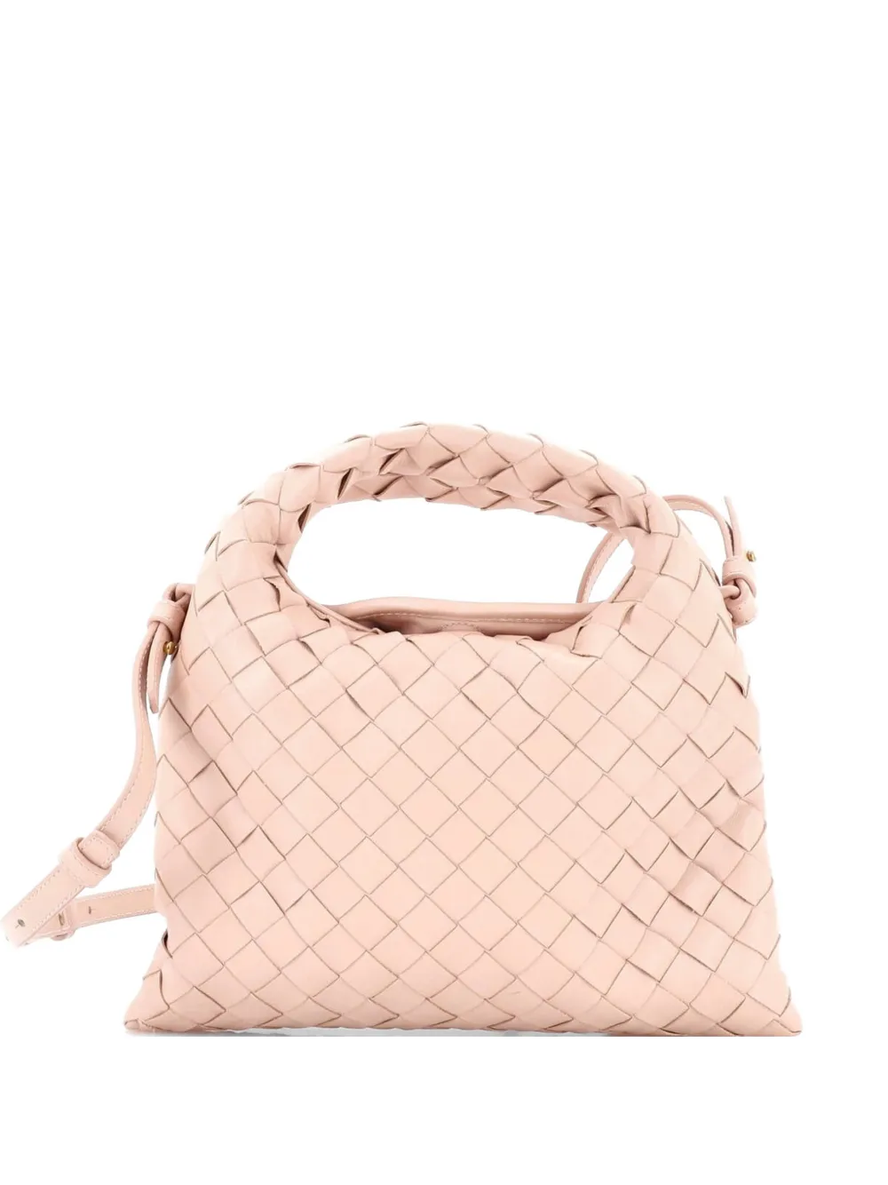 Bottega Veneta Pre-Owned Hop Top Handle Bag Intrecciato Nappa Mini satchel - Toni neutri