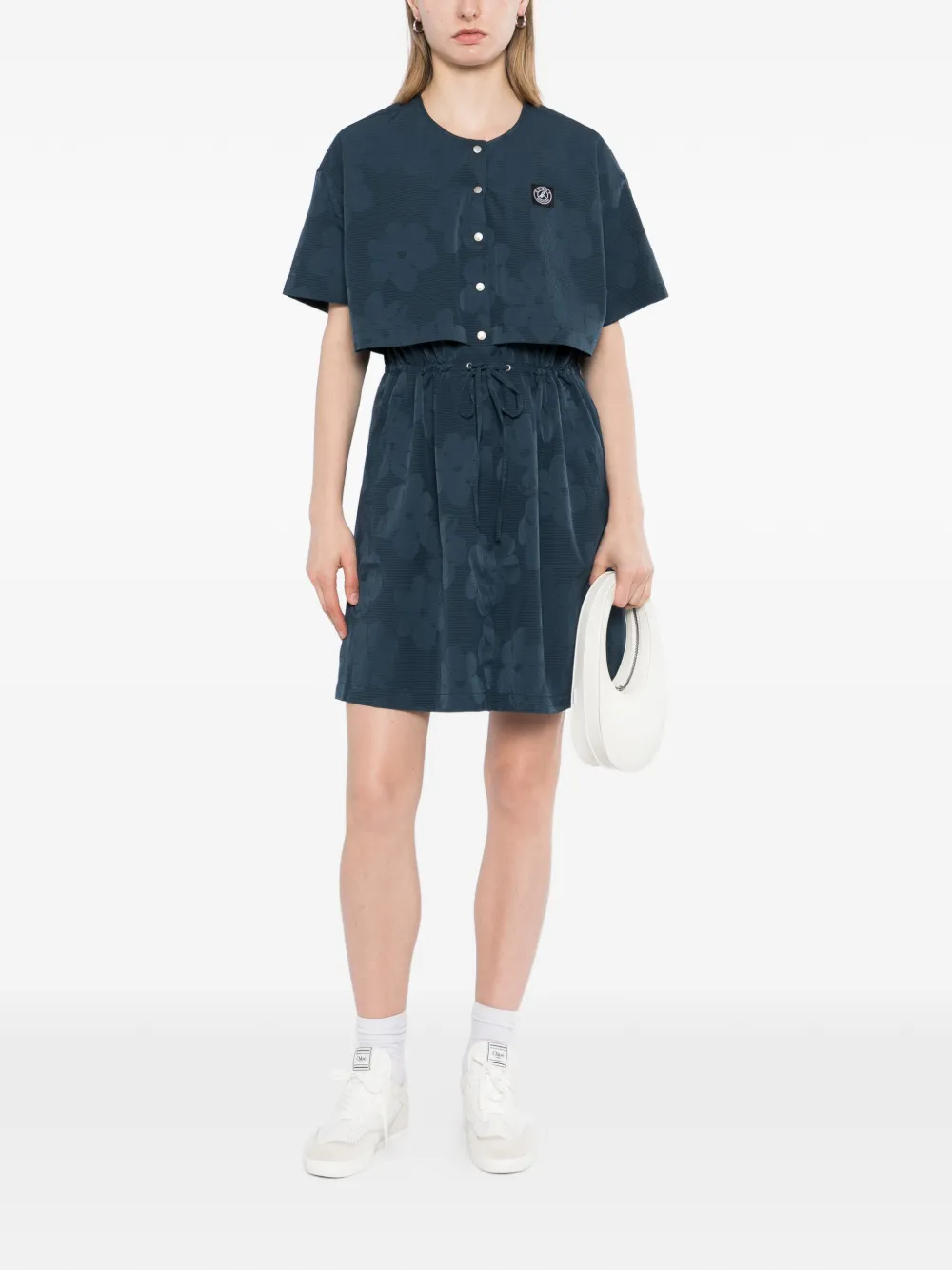 SPORT b. by agnès b. Mini-jurk met print Blauw