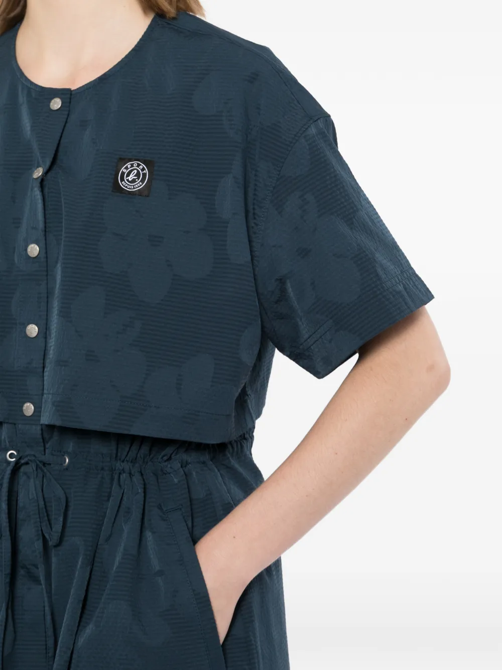 SPORT b. by agnès b. Mini-jurk met print Blauw