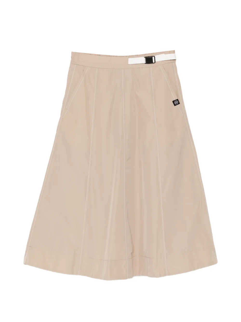 SPORT b. by agnès b. BELTED OUTDOOR SKIRT - Marrone