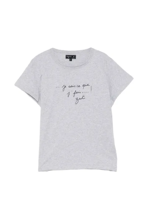 agnès b.  BRANDO COTTON T-shirt