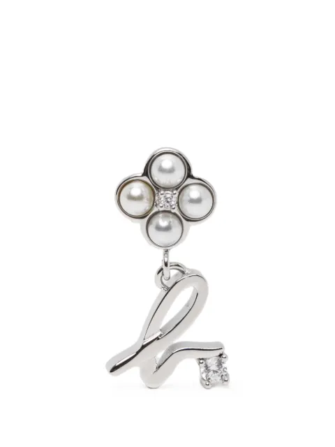 agnès b.  aretes Double Bloom