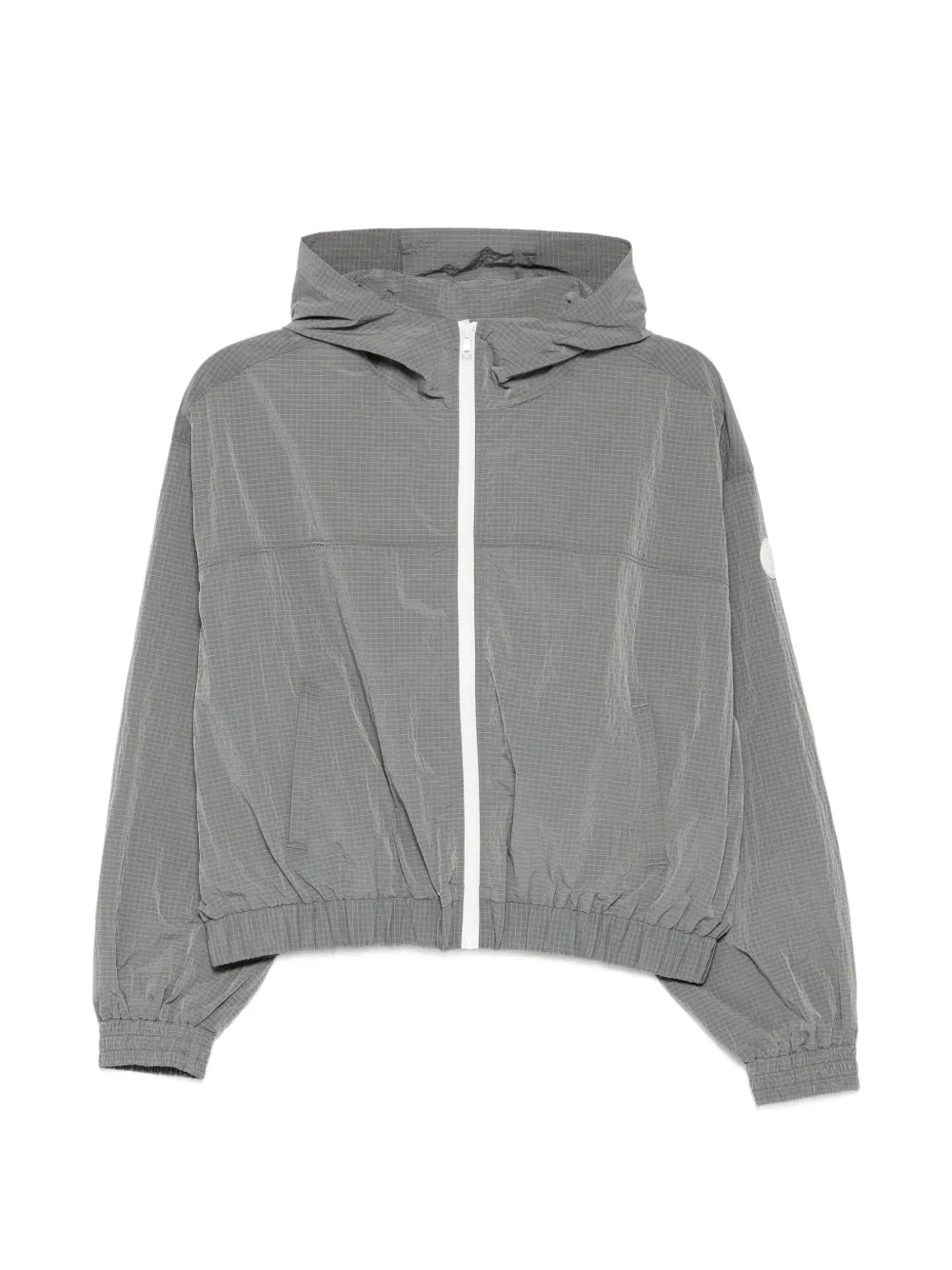 SPORT b. by agnès b. Ribstop winbreaker jacket - Grigio