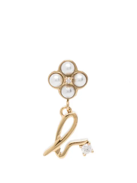agnès b.  aretes Double Bloom