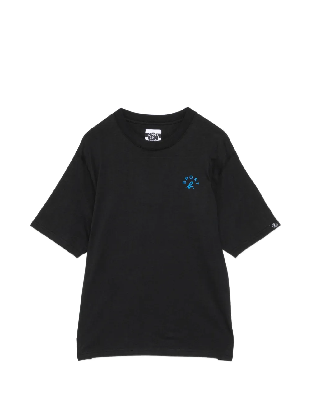 SPORT b. by agnès b. WILDFLOWER BOX T-shirt - Nero