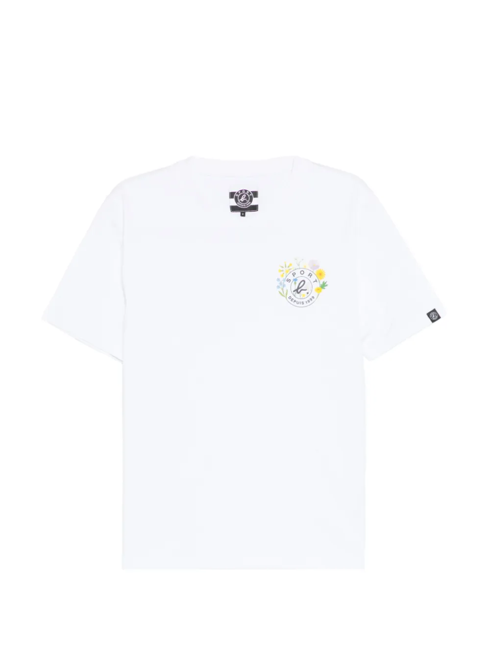 SPORT b. by agnès b. logo-print T-shirt - Bianco